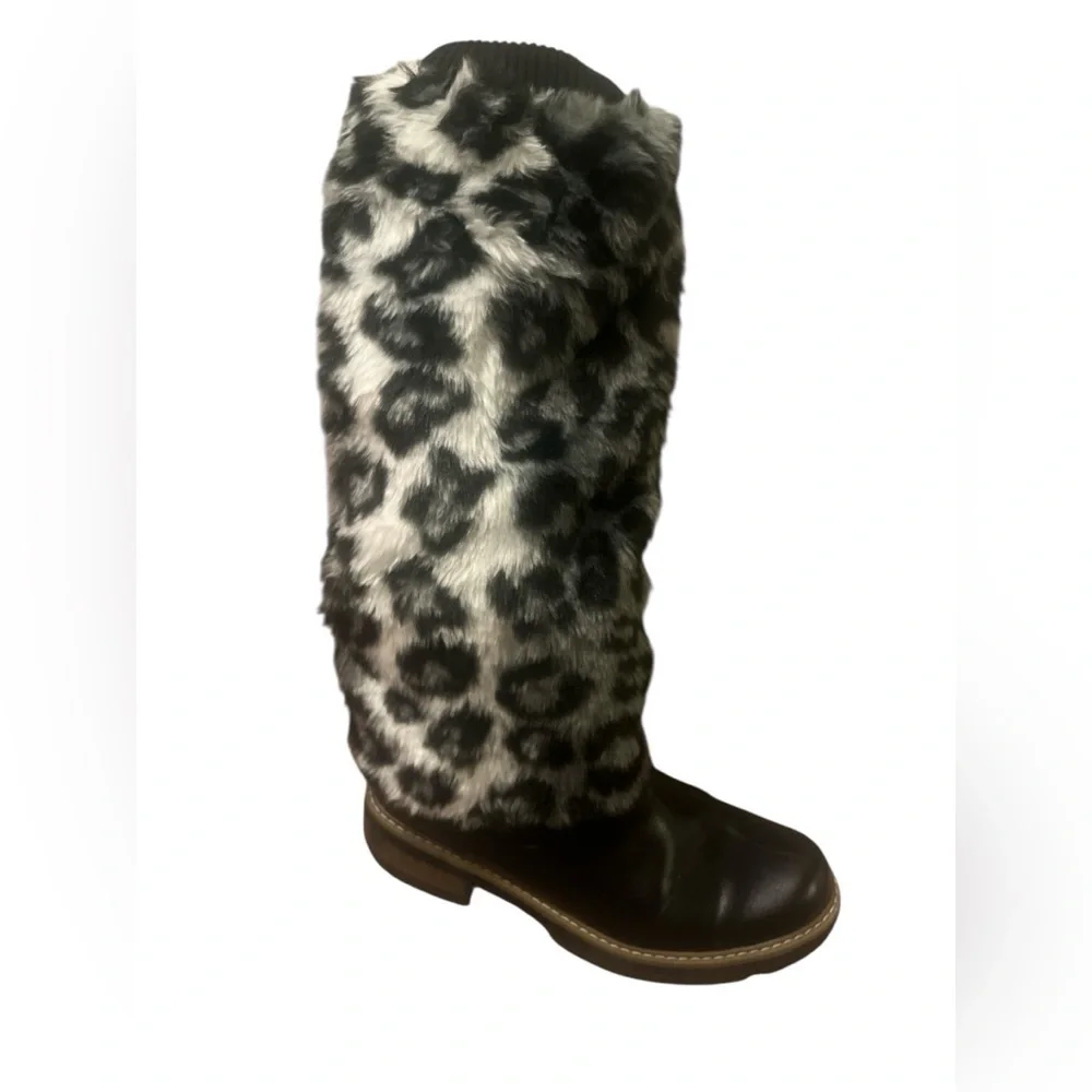 Multiple Colors Faux Fur Soft Costume Leg Warmers Boot Covers Dancewear Rave NWT - Picture 7 of 7